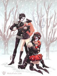 Blood on the Dance Floor .:Unforgiven:. Comission by Mako-Fufu
