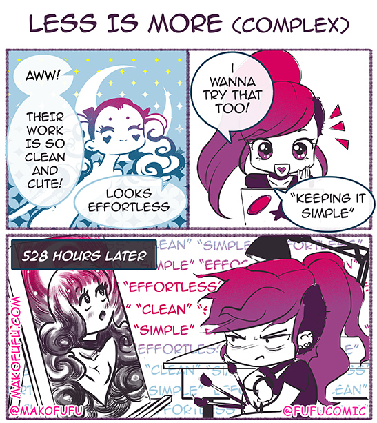 07 Feb 3 - Less Is More (complex) by Mako-Fufu