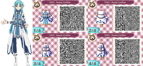 ACNL- Asuna Undine QR Code Commission by ACNL-QR-CODEZ