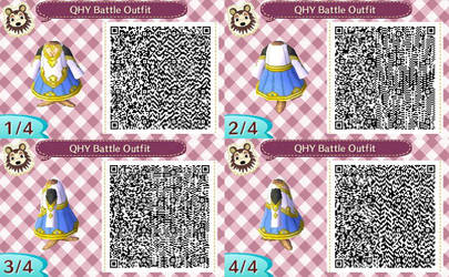 QHY Battle Dress QR Codes by ACNL-QR-CODEZ