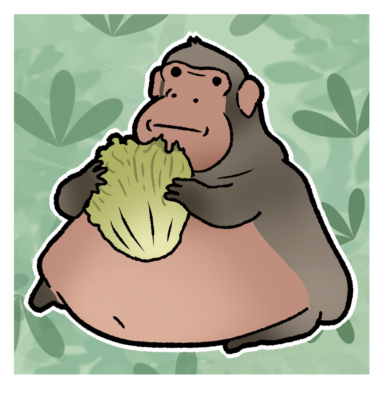 Stupid Fat monkey by SomthingCanvas on DeviantArt