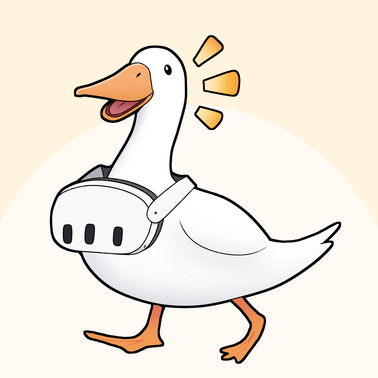 Deviantart Goosed Goose 1 by SomthingCanvas on DeviantArt