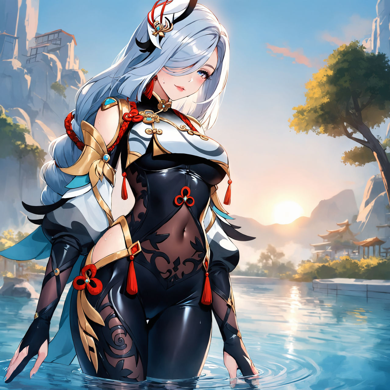 Shenhe 1 by quixotic57 on DeviantArt