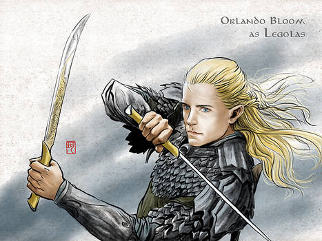 Legolas in Mirkwood