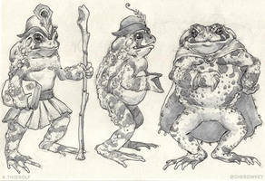 Toads Standing Up