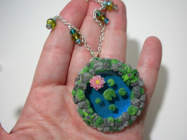 premo! Pond Pendant- Tutorial