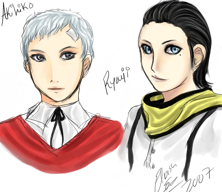 Akihiko and Ryouji