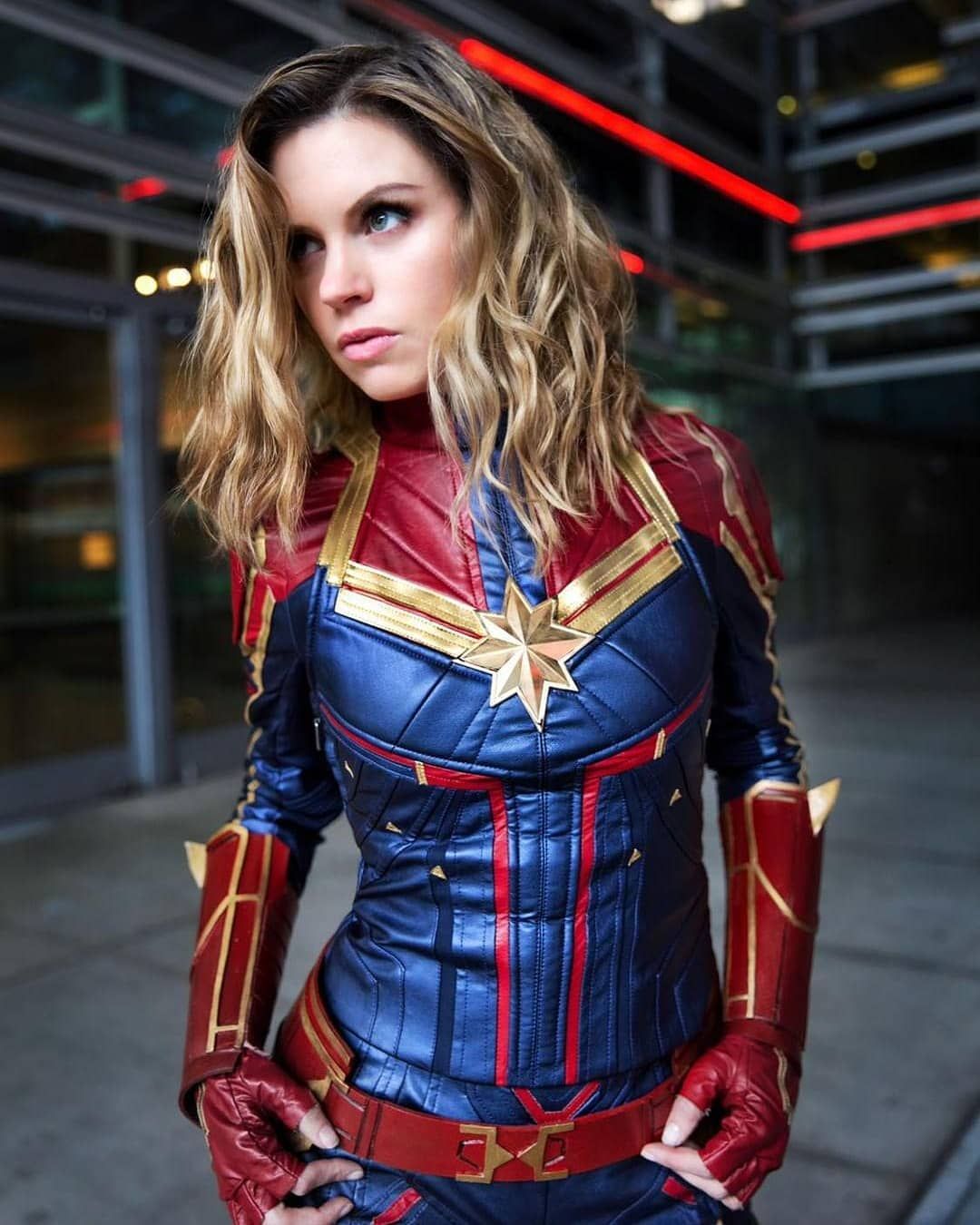 Captain Marvel Cosplay By FallenGod787 On DeviantArt captain-marvel-cosplay-by-fallengod787-on-deviantart
