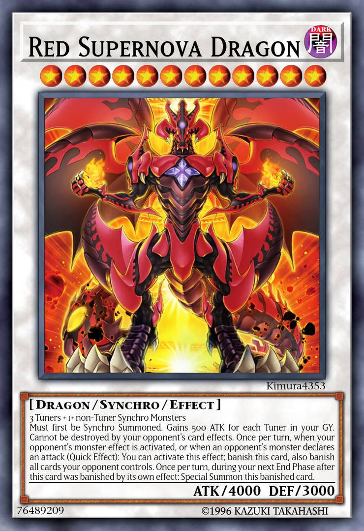 Red Supernova Dragon by Kimura4535 on DeviantArt