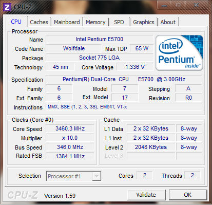 verwennen Willen nooit Intel Pentium Processor E5700 Overclocking by davimateus on DeviantArt