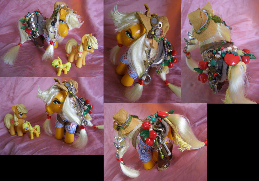 Applejack Puppet Rig Steampunk Aviator Apple Jack by LightningMana-Crafts on DeviantArt