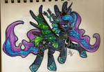 Lunafeesh Mare by LightningSilver-Mana