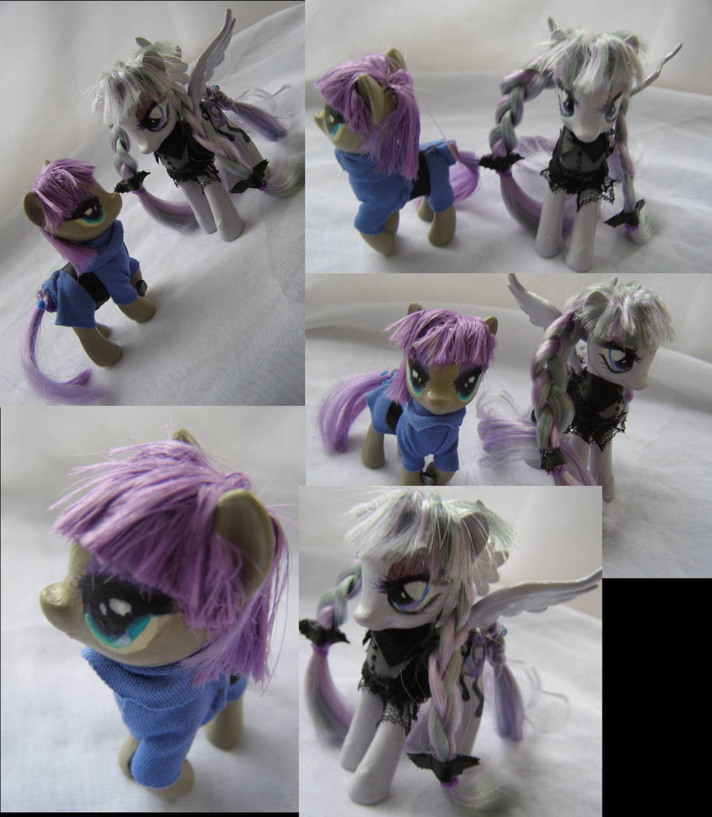 Inky Rose and Maude Pie by LightningSilver-Mana