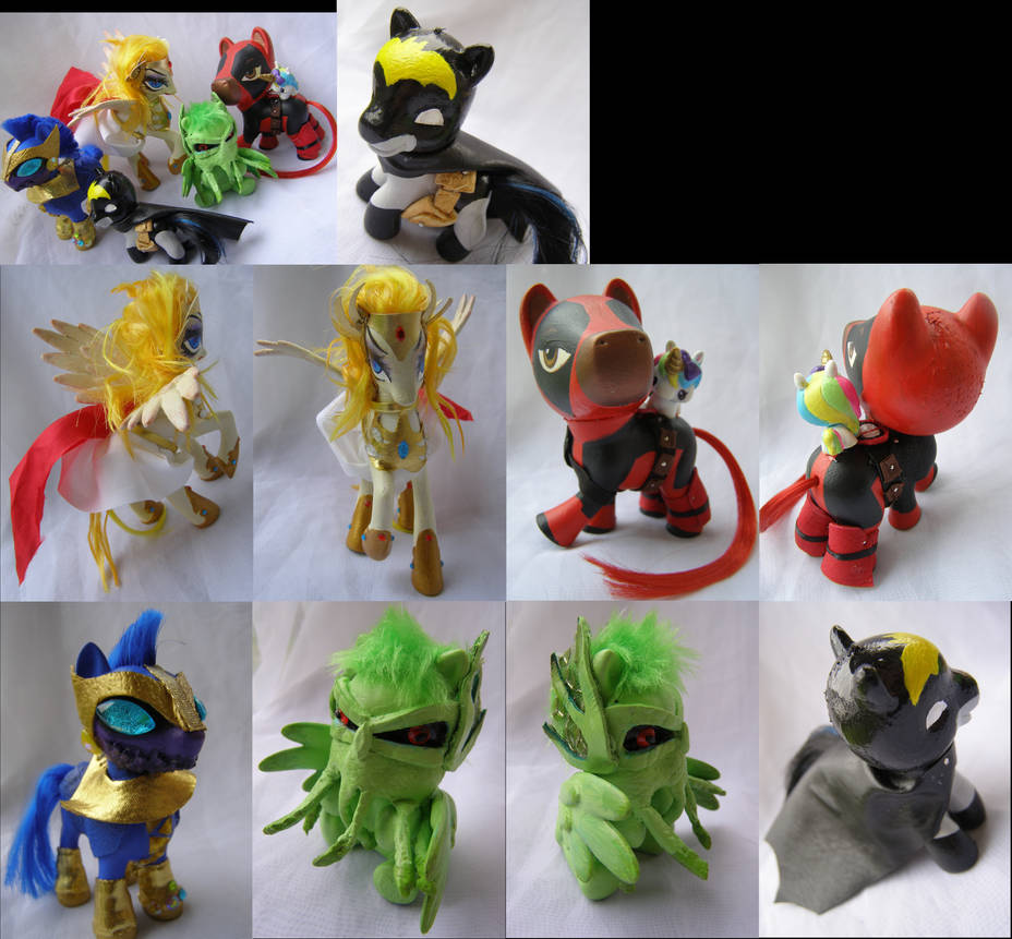 Comic themed customs for Comic Book Zen by LightningSilver-Mana