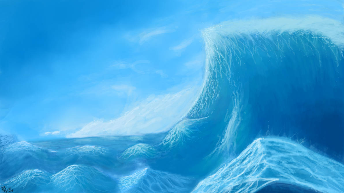 Deviantart Ocean Background Ocean by blackvulp on DeviantArt