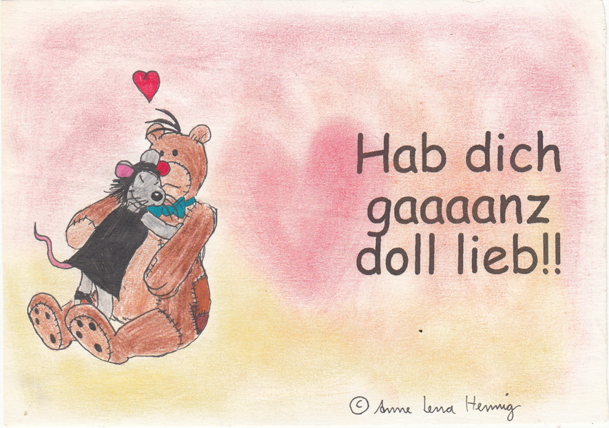 Hab dich ganz doll lieb (old stuff) by Ayi82 on DeviantArt