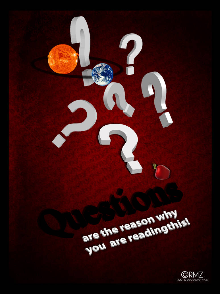 Deviantart Questions QUESTIONS by RMZ07 on DeviantArt