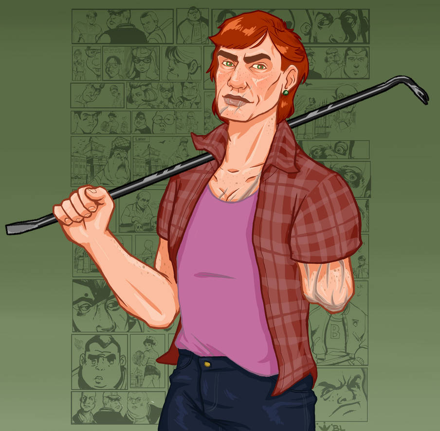 Bully Loading Screen: Randy Douglas by Bonnie-Lizzie on DeviantArt