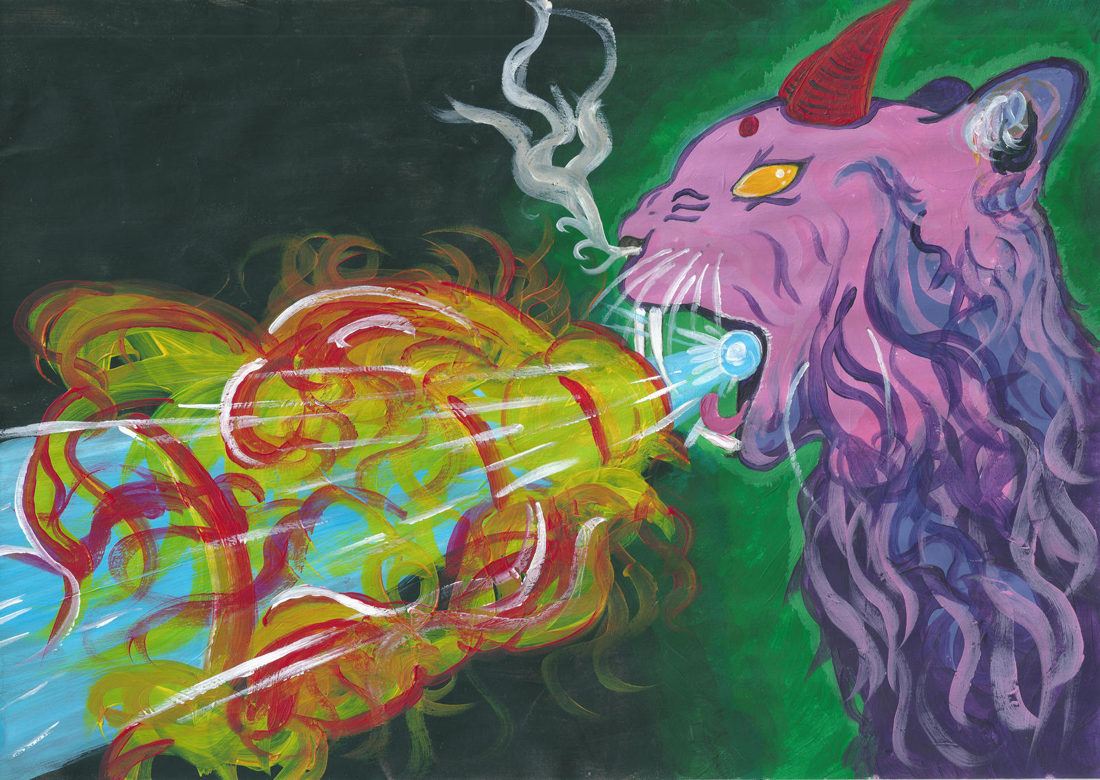 The Devil's Cat by DreadfulSushi on DeviantArt