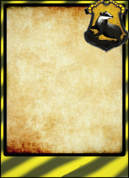 Hogwarts Student Card (Hufflepuff)