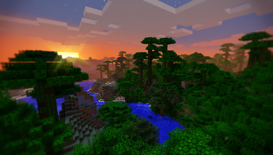 Minecraft Butiful View Minecraft is beautiful by JanniFTW on DeviantArt