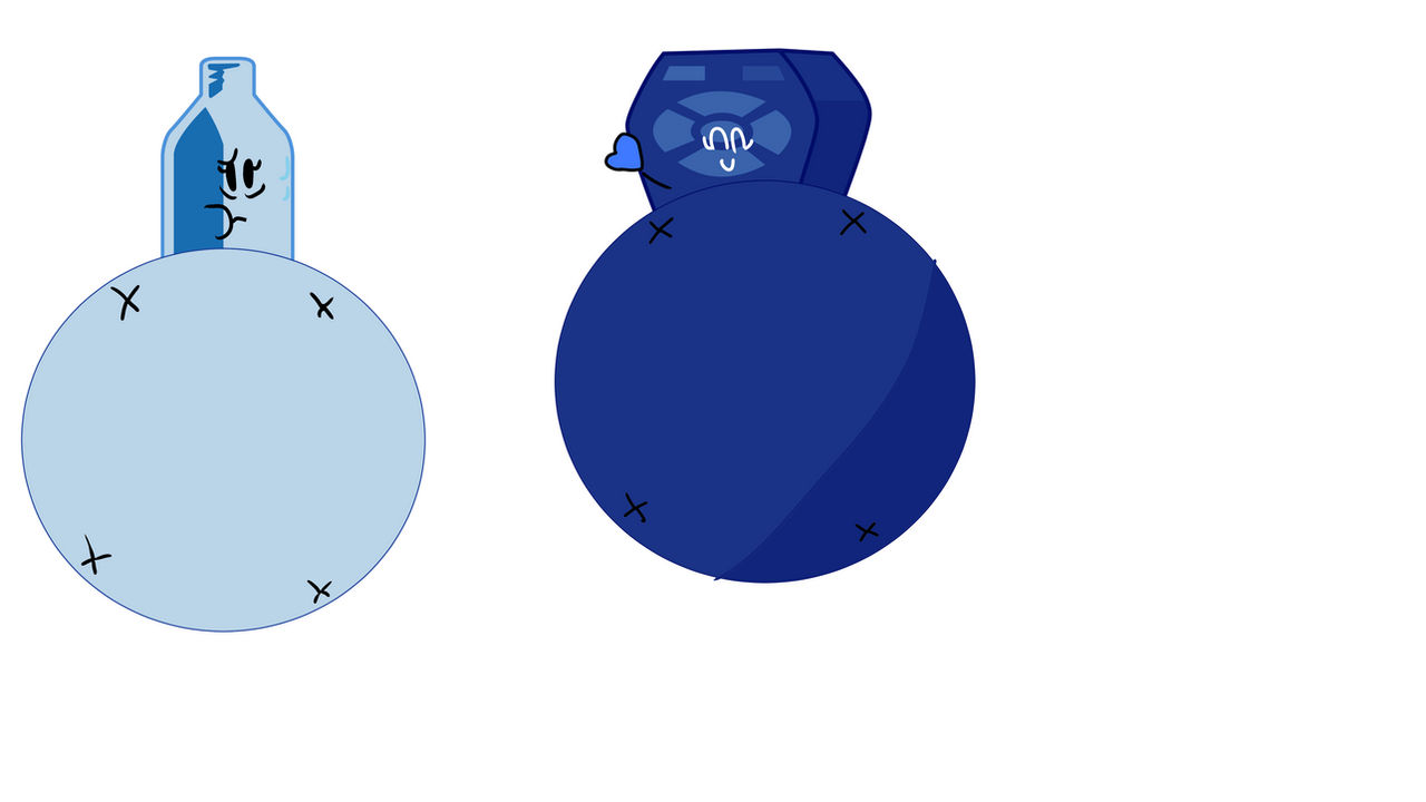 Bottle and remote Blueberry inflation by Sunamine29 on DeviantArt