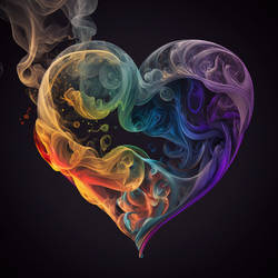 Rainbow Heart