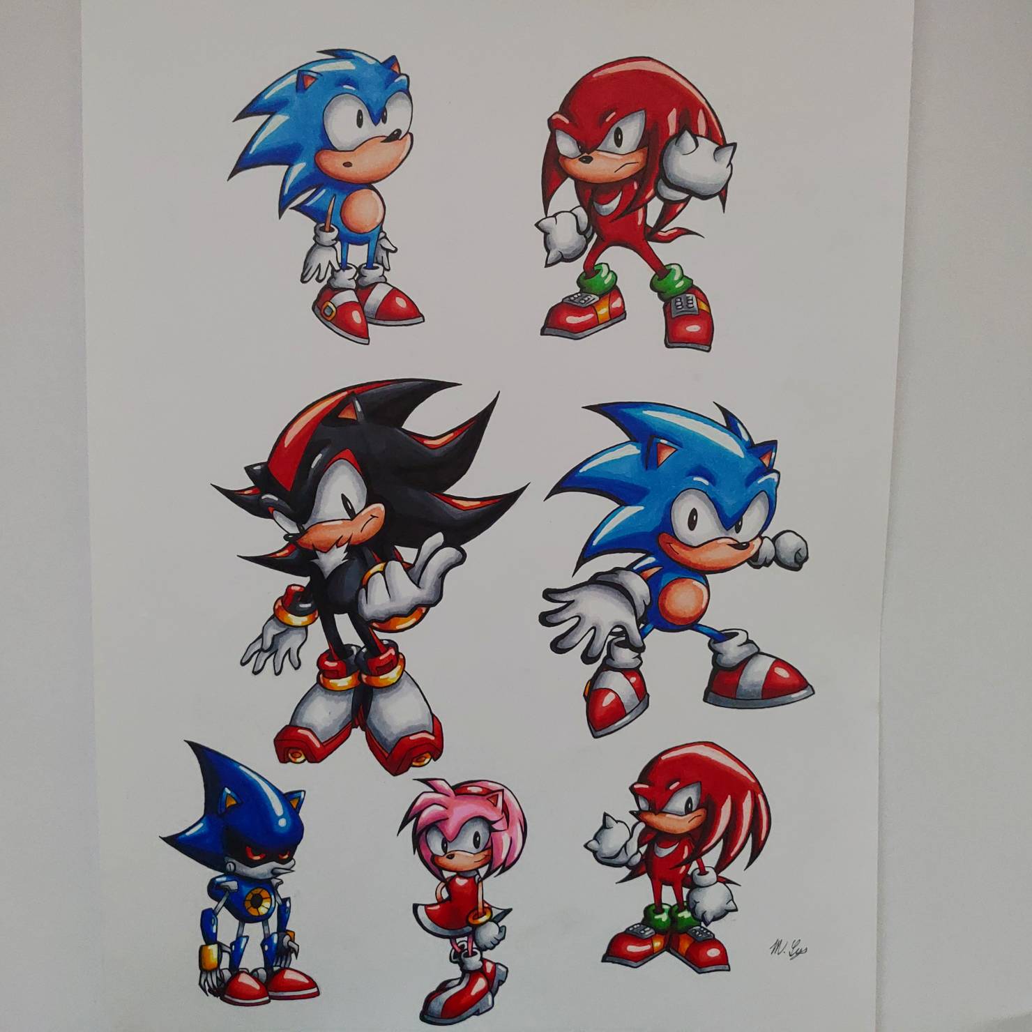 Sonic Characters Deviantart Sonic characters by Martassys on DeviantArt