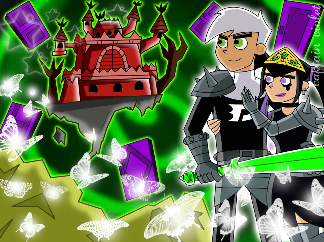 Goth Ghostforce Deviantart DP: The Knight Ghost and Princess Goth by Astronaut-Violet101 on DeviantArt