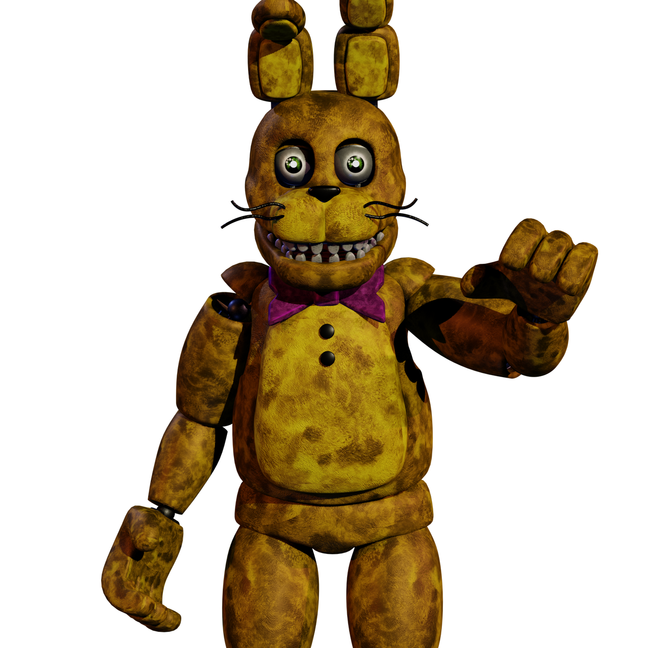 Invincible Spring Bonnie UnWithered Spring Bonnie by cyber6341 on DeviantArt
