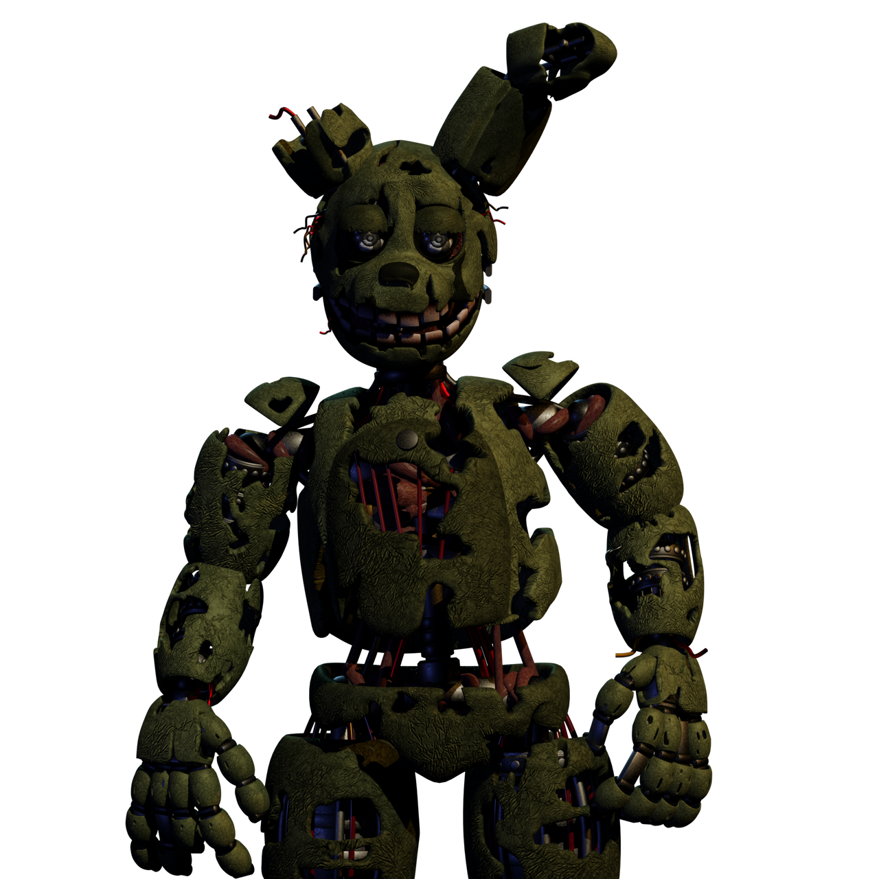 Spring Fredtrap Springtrap Render by cyber6341 on DeviantArt