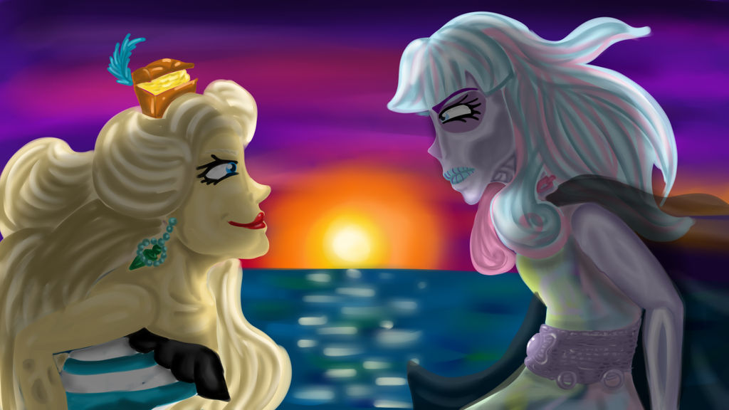 Dayna Triangle Dayna and River by MadChrona on DeviantArt