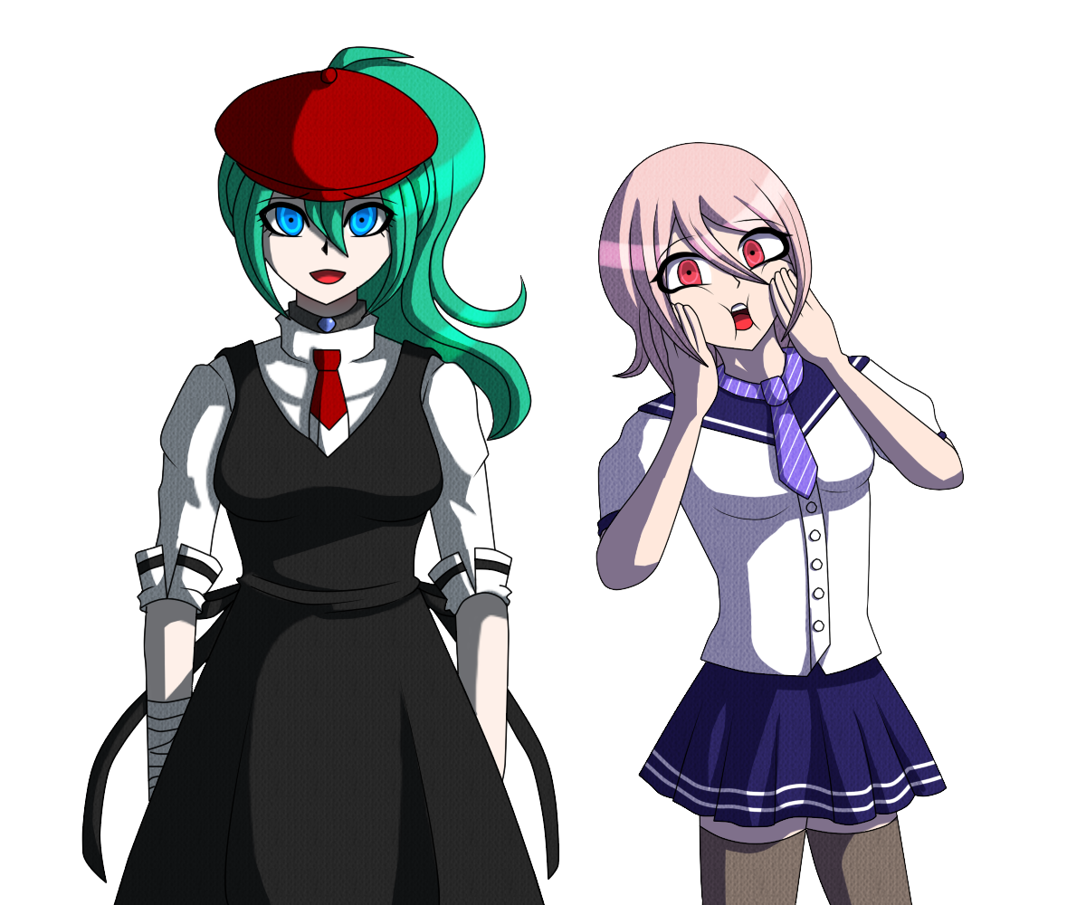 Dangan OCs sprite edit by FukurouZ on DeviantArt