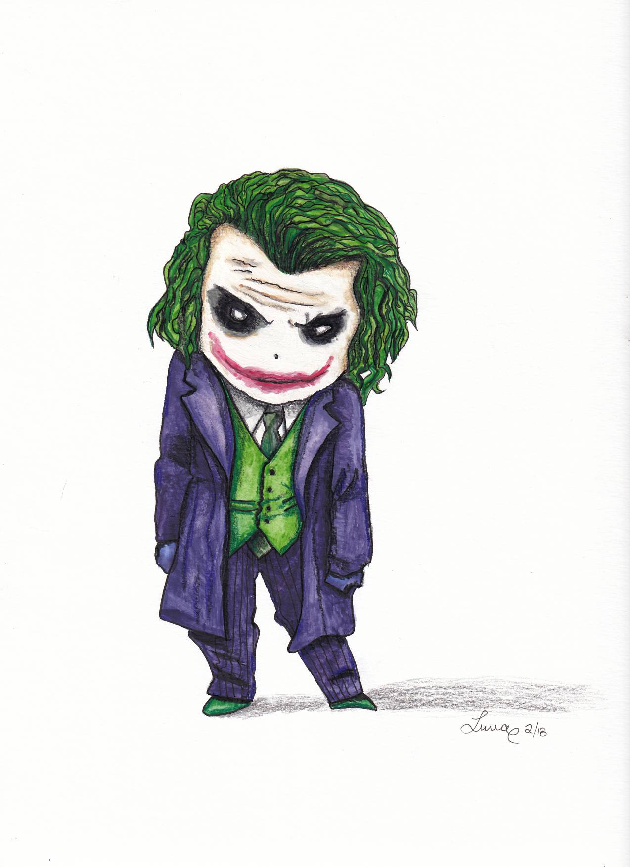 Chibi Joker By Lun4c On Deviantart Chibi Joker By Lun4c On Deviantart