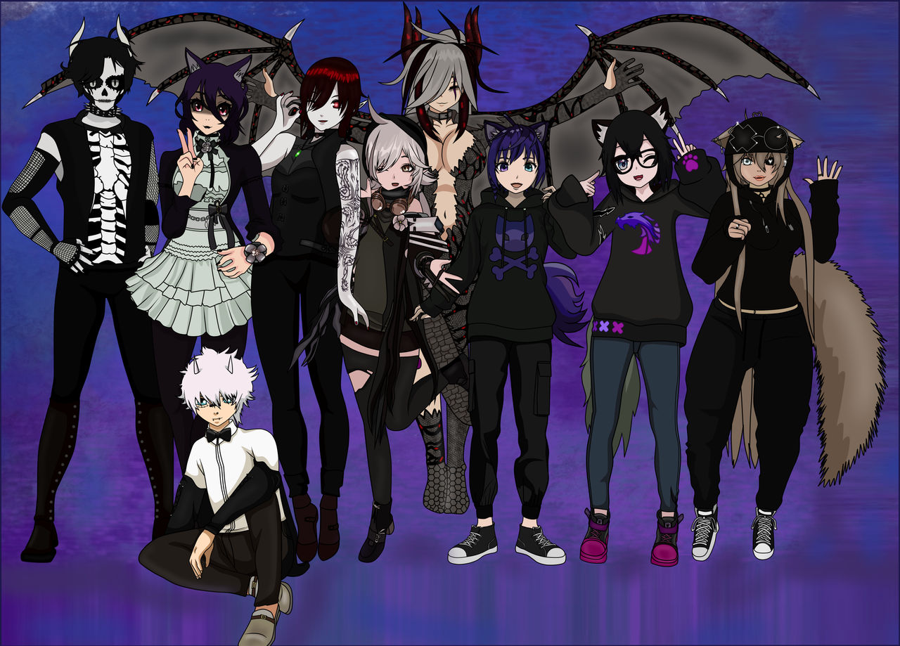 Deviantart Team Group Drawing by shina30 on DeviantArt