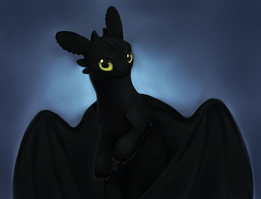 Toothless+Speedpaint