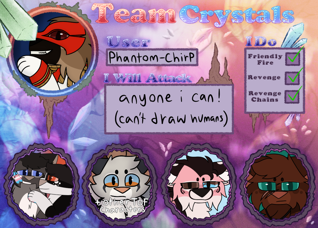 Team Crystals by PhantomChirp on DeviantArt