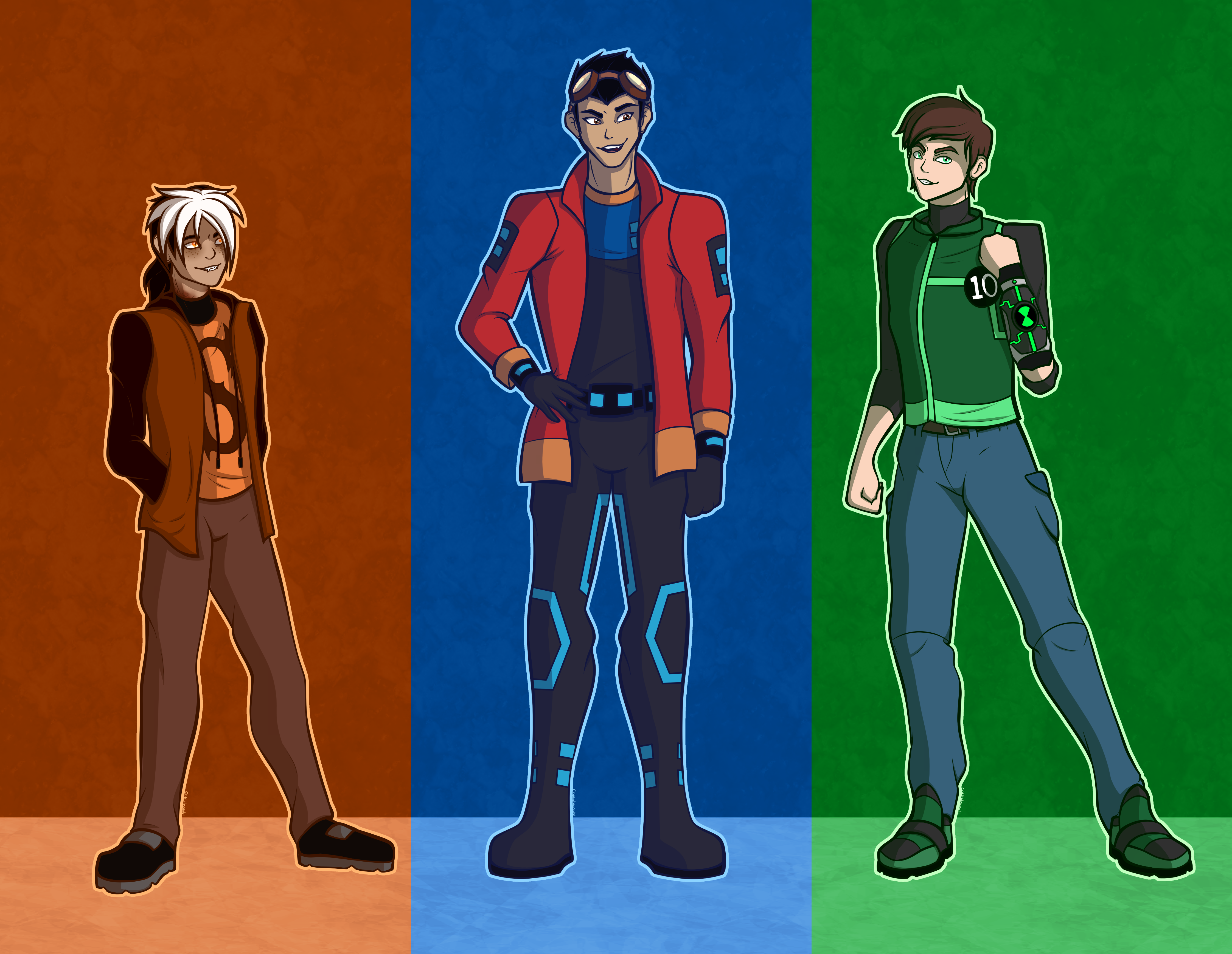 Ben 10/Generator Rex Heroes United 7th anniversary by AngeloCN on  DeviantArt