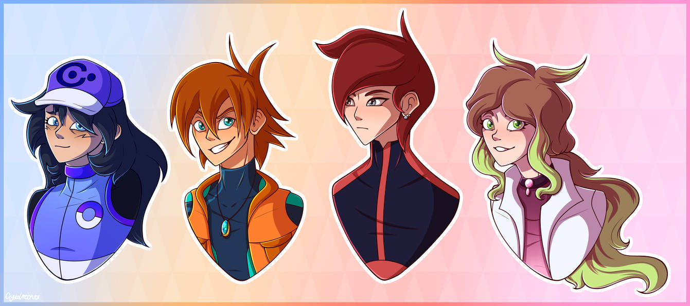 Next Gen Deviantart Pokemon Next Gen - Headshots by crystalmoon101 on DeviantArt