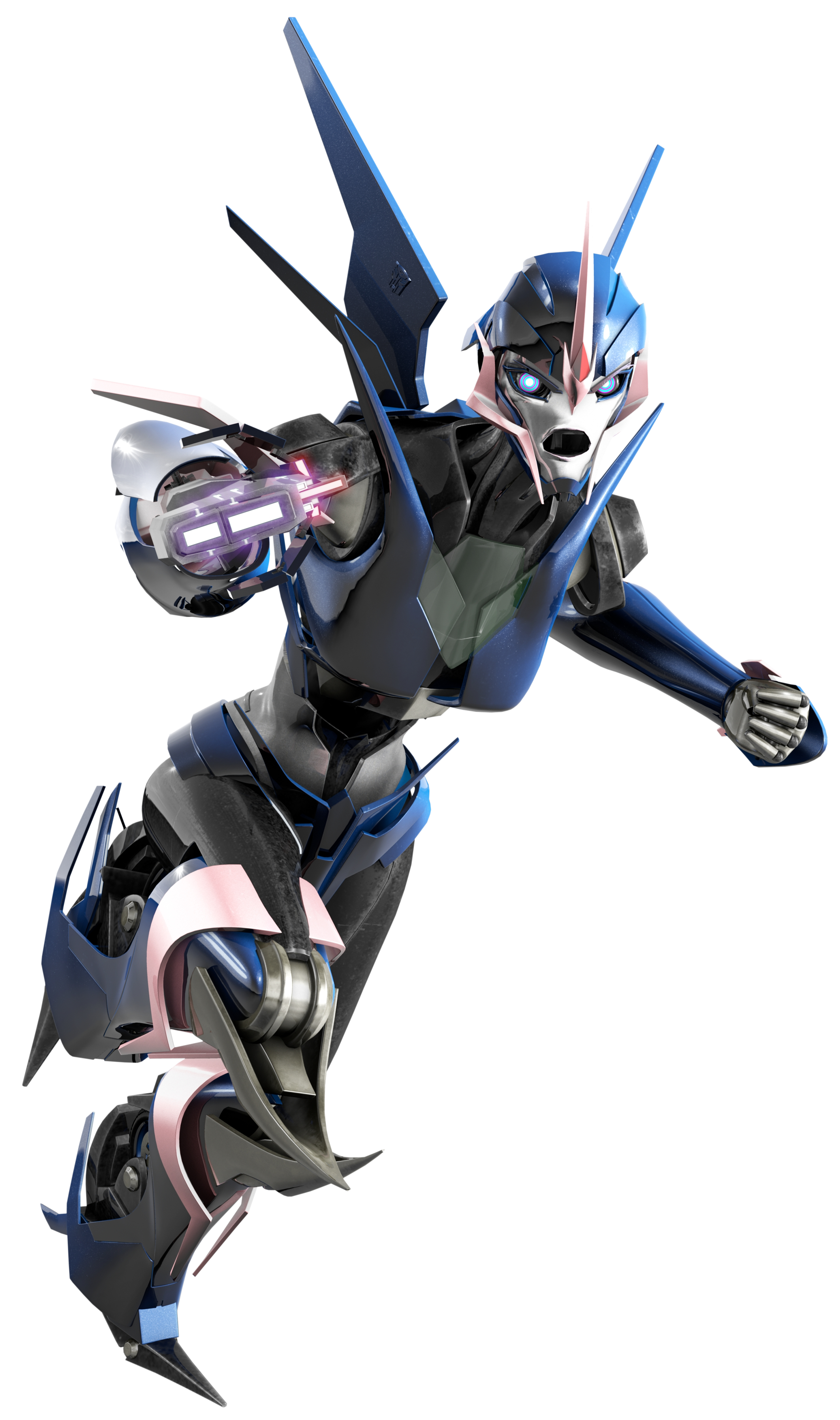 Transformers Prime Arcee render by The5NewKnights on DeviantArt