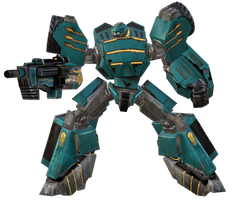 Neutral Machine Gunner Soldier (WFC Render #1)