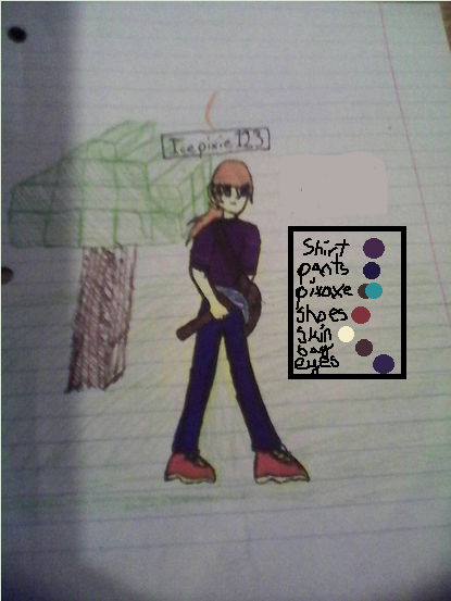 my minecraft oc *UPDATED VERSION* by PixieArtworkStudios on DeviantArt