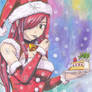 Speed Drawing: Fairy Tail Erza Scarlet Christmas