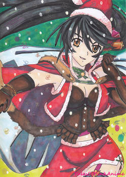 Copic Speed Drawing: Tales of Berseria Velvet xmas