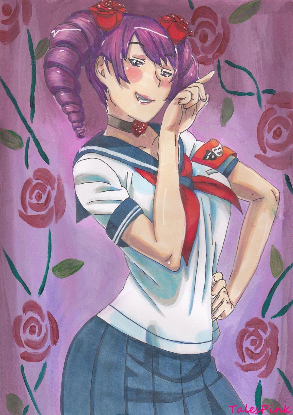 Kizana Speed Drawing: Yandere Simulator Kizana Sunobu by TalesOfPinkAnime on ...