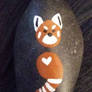 Semi Colon Red Panda (Suicide/Depression Awareness