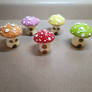 New Large Amanita Mushroom Fairy Houses