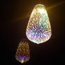 Rainbow Firework Lightbulb