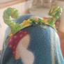 Lemon Lime Curl Dragon Horned Headband 9/9