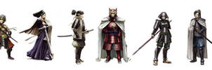 The ancient Japanese warlords